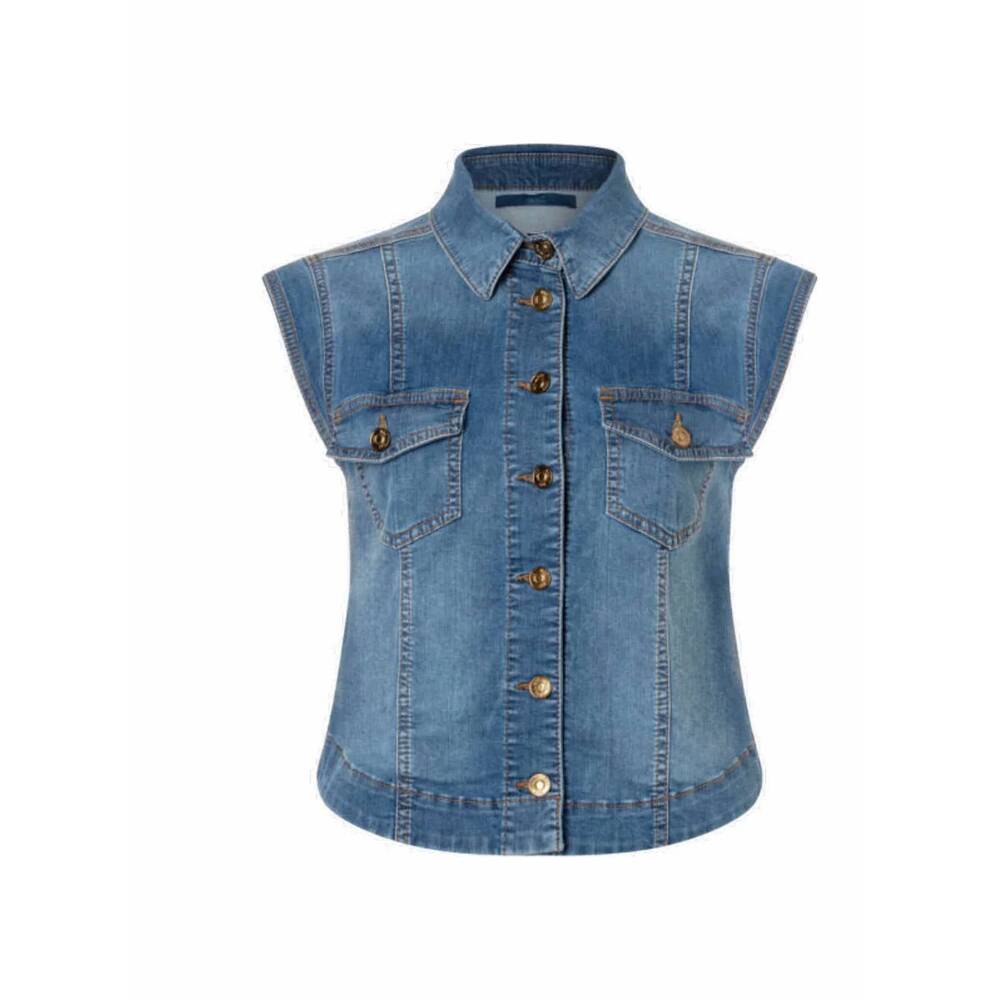 NEW MAC JEANS vest in denim